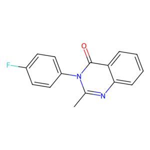 aladdin 阿拉丁 F422326 3-(4-氟苯基)-2-甲基-4(3H)-喹唑啉酮 1897-80-9 10mM in DMSO