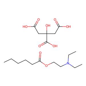 aladdin 阿拉丁 D303077 己酸二乙氨基乙醇酯柠檬酸盐 220439-24-7 ≥98%