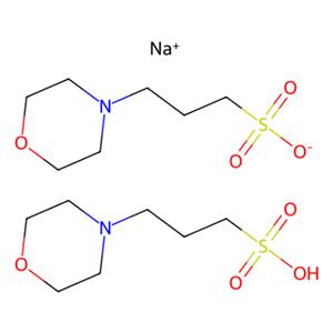 3-(N-吗啉)丙磺酸半钠盐,MOPS hemisodium salt