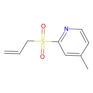 2-(烯丙基磺酰基)-4-甲基吡啶,2-(Allylsulfonyl)-4-methylpyridine