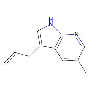 3-烯丙基-5-甲基-1H-吡咯并[2,3-b]吡啶,3-Allyl-5-methyl-1H-pyrrolo[2,3-b]pyridine