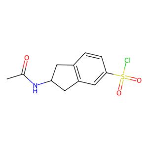 2-乙酰氨基-2,3-二氫-1H-茚基-5-磺酰氯,2-ACetamido-2,3-dihydro-1h-indene-5-sulfonyl chloride