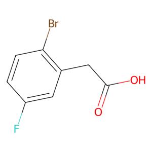 aladdin 阿拉丁 B186347 2-溴-5-氟苯基乙酸 739336-26-6 98%