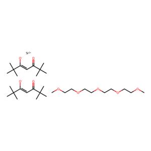 aladdin 阿拉丁 B282570 双（2,2,6,6-四甲基-3,5-庚二酮基）锶四甘醇二甲酸酯加合物 150939-76-7 99.99%-Sr