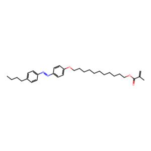 aladdin 阿拉丁 B404636 甲基丙烯酸11-[4-(4-丁基苯偶氮)苯氧基]十一烷基酯 942230-11-7 >97.0%(GC)