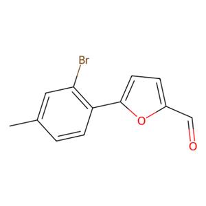 5-(2-溴-4-甲基苯基)-2-fur醛,5-(2-Bromo-4-methylphenyl)-2-furaldehyde