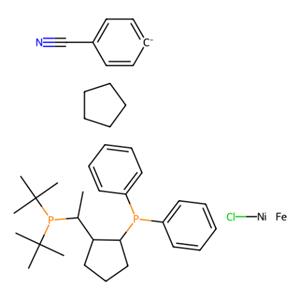 aladdin 阿拉丁 C282508 氯（4-氰基苯基）{（R）-1-[（S）-2-（二苯基膦基）二茂铁基]乙基（二叔丁基）膦}镍（II） 2049086-34-0 95%