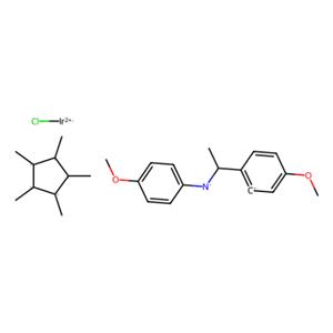 氯（五甲基环戊二烯基）{5-甲氧基-2-{1-[（4-甲氧基苯基）亚氨基-kN]乙基}苯基-kC}铱（III） Iridicycle-MeO,Chloro(pentamethylcyclopentadienyl){5-methoxy-2-{1-[(4-methoxyphenyl)imino-kN]ethyl}phenyl-kC}iridium(III)