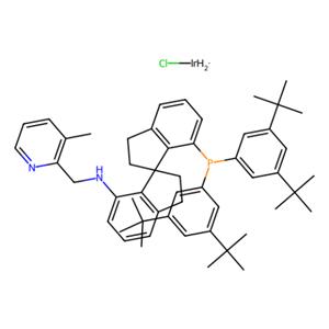 aladdin 阿拉丁 C283131 氯二氢{（R）-（+）-7-双（3,5-二叔丁基苯基）膦基7''-[（（3-甲基吡啶-2-基甲基）氨基]-2,2''，3 ，3''-四氢-1,1''-螺双茚满}铱（III）[Ir-(R)-DTB-SpiroPAP-3-Me] 1396201-63-0 97+%