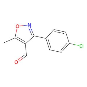 aladdin 阿拉丁 C468663 3-(4-氯苯基)-5-甲基异恶唑-4-甲醛 127426-59-9 97%