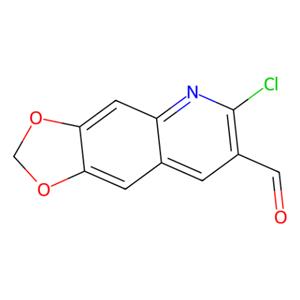 aladdin 阿拉丁 C469095 6-氯[1,3]二氧基lo[4,5-g]喹啉-7-吡咯甲醛 332382-81-7 97%