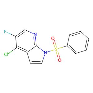 aladdin 阿拉丁 C478643 4-氯-5-氟-1-(苯磺酰基)-1H-吡咯[2,3-b]吡啶 1228665-75-5 试剂级