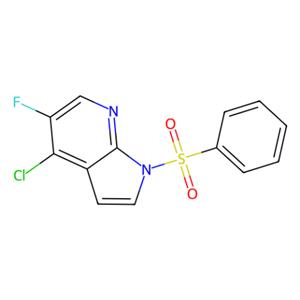 4-氯-5-氟-1-(苯磺酰基)-1H-吡咯[2,3-b]吡啶,4-Chloro-5-fluoro-1-(phenylsulfonyl)-1H-pyrrolo[2,3-b]pyridine