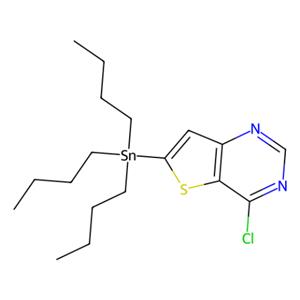 4-氯-6-(三丁基甲锡烷基)噻吩并[3,2-d]嘧啶,4-Chloro-6-(tributylstannyl)thieno[3,2-d]pyrimidine