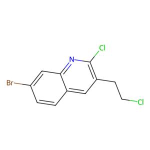 2-氯-3-(2-氯乙基)-7-溴代喹啉,2-Chloro-3-(2-chloroethyl)-7-bromoquinoline