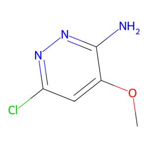 6-氯-4-甲氧基哒嗪-3-胺,6-Chloro-4-methoxypyridazin-3-amine