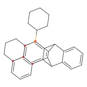 11-二环己基膦-12-苯基-9,10-亚乙烯基蒽二氯甲烷络合物,11-Dicyclohexylphosphino-12-phenyl-9,10-ethenoanthracene dichloromethane adduct