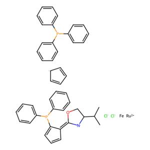 aladdin 阿拉丁 D282715 （+）-二氯[（4R）-4-（异丙基）-2-{（R）-2-（二苯基膦基）二茂铁基}恶唑啉]（三苯基膦）钌（II） 1312582-16-3 95%