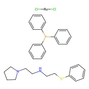 二氯[rel-[N（S）]-N-[2-[（R）-苯硫基-κS]乙基]-[1-吡咯烷乙胺-κNN1，κN1]（三苯基膦）钌（II）,Dichloro[rel-[N(S)]-N-[2-[(R)-phenylthio-κS]ethyl]-[1-pyrrolidineethanamine-κNN1,κN1](triphenylphosphine)ruthenium(II)