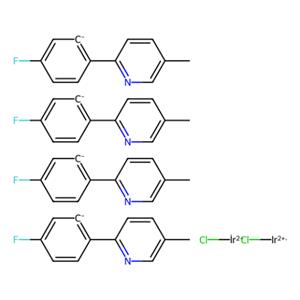 aladdin 阿拉丁 D283099 二-μ-氯四[5-氟-2-(5-甲基-2-吡啶基-κN)苯基-κC]二铱 808142-89-4 98%
