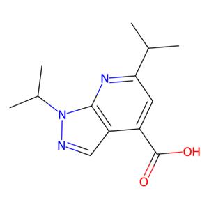 1,6-二異丙基-1H-吡唑并[3,4-b]吡啶-4-羧酸,1,6-diisopropyl-1H-pyrazolo[3,4-b]pyridine-4-carboxylic acid