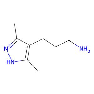 3-(3,5-二甲基-1H-吡唑-4-基)丙烷-1-胺,3-(3,5-Dimethyl-1H-pyrazol-4-yl)propan-1-amine
