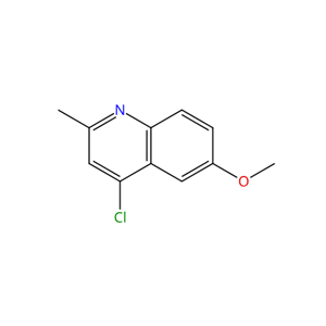 4-氯-6-甲氧基-2-甲基喹啉