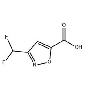 3-(二氟甲基)異惡唑-5-羧酸,3-(Difluoromethyl)isoxazole-5-carboxylic acid