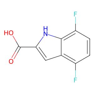 aladdin 阿拉丁 D588396 4,7-二氟-1H-吲哚-2-羧酸 247564-67-6 95%