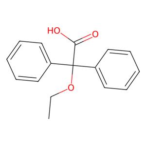aladdin 阿拉丁 E332061 乙氧基（二苯基）乙酸 7495-45-6 ≥98%