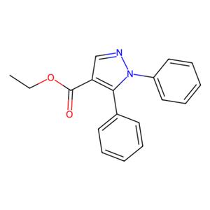 1,5-二苯基-1H-吡唑-4-羧酸乙酯,Ethyl 1,5-diphenyl-1H-pyrazole-4-carboxylate