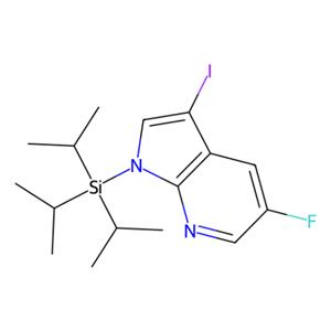 5-氟-3-碘-1-三异丙基硅烷基-1H-吡咯并[2,3-b]吡啶,5-Fluoro-3-iodo-1-triisopropylsilanyl-1H-pyrrolo[2,3-b]pyridine