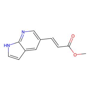 3-(1H-吡咯[2,3-b]吡啶-5-基)-丙烯酸甲酯,3-(1H-Pyrrolo[2,3-b]pyridin-5-yl)-acrylic acid methyl ester