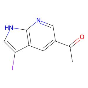 aladdin 阿拉丁 I478547 1-(3-碘-1H-吡咯[2,3-b]吡啶-5-基)乙酮 1015609-03-6 试剂级
