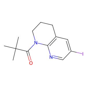 aladdin 阿拉丁 I479529 1-(6-碘-3,4-二氢-1,8-萘啶-1(2H)-基)-2,2-二甲基丙烷-1-one 824429-55-2 试剂级