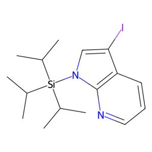 aladdin 阿拉丁 I479713 3-碘-1-三异丙基硅烷基-1H-吡咯并[2,3-b]吡啶 913983-25-2 试剂级