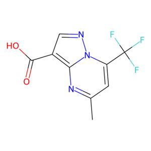 5-甲基-7-（三氟甲基）吡唑并-[1,5-a]嘧啶-3-羧酸,5-Methyl-7-(trifluoromethyl)pyrazolo-[1,5-a]pyrimidine-3-carboxylic acid