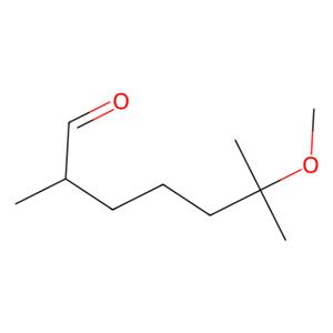 aladdin 阿拉丁 M463988 6-甲氧基-2,6-二甲基庚醛 62439-41-2 ≥95%, 已加稳定剂