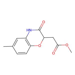 aladdin 阿拉丁 M348457 （6-甲基-2H-1,4-苯并恶嗪-3（4H）-酮-2-基）乙酸甲酯 104662-85-3 >95%