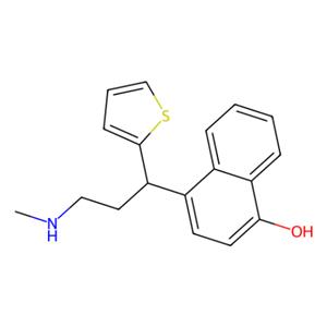 4-（3-甲基氨基-1-噻吩-2-基-丙基）-萘-1-醇,4-(3-Methylamino-1-thiophen-2-yl-propyl)-naphthalen-1-ol