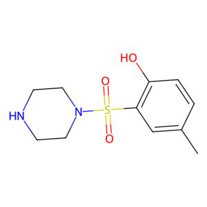 4-甲基-2-（哌嗪-1-磺酰基）苯酚,4-methyl-2-(piperazine-1-sulfonyl)phenol