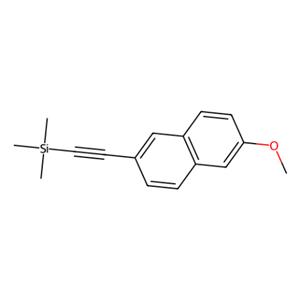 (6-甲氧基萘alen-2-基乙炔基)三甲基硅烷,(6-Methoxynaphthalen-2-ylethynyl)trimethylsilane