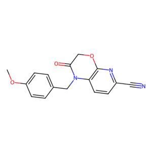1-(4-甲氧基苄基)-2-氧代-2,3-二氢-1H-吡啶[2,3-b][1,4]恶嗪-6-碳腈,1-(4-Methoxybenzyl)-2-oxo-2,3-dihydro-1H-pyrido[2,3-b][1,4]oxazine-6-carbonitrile