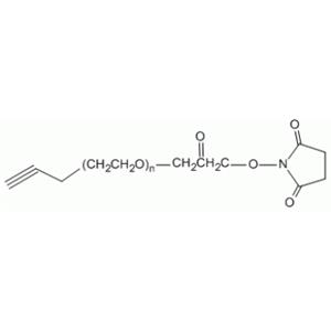 aladdin 阿拉丁 A163222 炔 PEG N-羟基琥珀酰亚胺, ALK-PEG-NHS MW 2000 Da