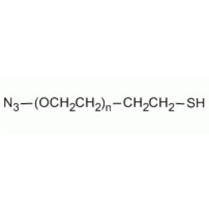 叠氮 PEG 巯基, N3-PEG-SH,Azido PEG Thiol, N3-PEG-SH