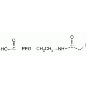 碘代乙酰基 PEG 羧酸, IA-PEG-COOH,Iodoacetyl PEG Acid, IA-PEG-COOH