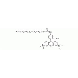 羅丹明 PEG 羥基, RB-PEG-OH,Rhodamine PEG hydroxyl, RB-PEG-OH