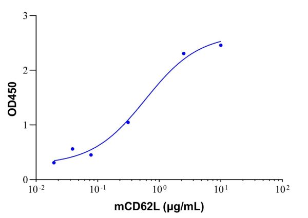 Recombinant Mouse L-Selectin/CD62L Protein,Recombinant Mouse L-Selectin/CD62L Protein