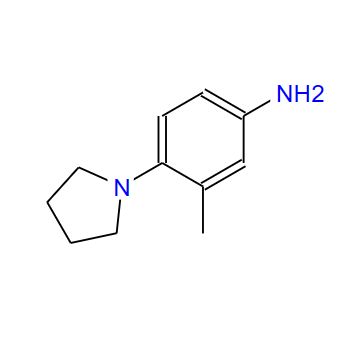 3-甲基-4-(1-吡咯烷基)苯胺,3-methyl-4-(pyrrolidin-1-yl)aniline