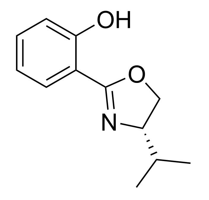 2-[(4-异丙基)-4,5-二氢化噁唑啉基]苯酚,(S)-2-(4-Isopropyl-4,5-dihydrooxazol-2-yl)phenol